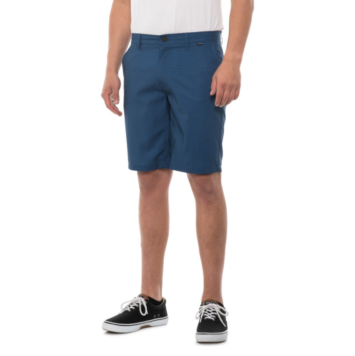 Hurley Hybrid Walk Shorts Mens Size 28 Blue ZigZag Hybrid Quick Dry Short New 28