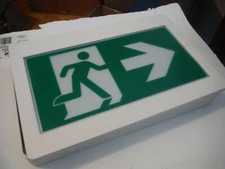 New Etlin Daniels Exit Sign EC201WH-A13BB-GU-2RC