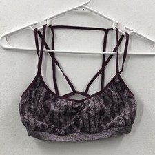 Victoria's Secret Pink Womens Red Cress Cross Back Pullover Sport Bra Small