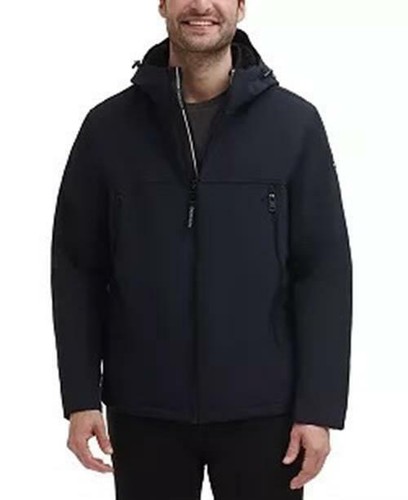 Soft Shell Jacket Sherpa Lining Navy 