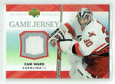 07-08 UD Upper Deck Series One  Cam Ward  Jersey