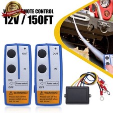 Wireless Winch Remote Control Kit Switch Handset Dc12v For Car Atv Suv Utv Truck Wireless Winch Remote Control Kit Switch Handset Dc12v For Car Atv Suv Utv Truck