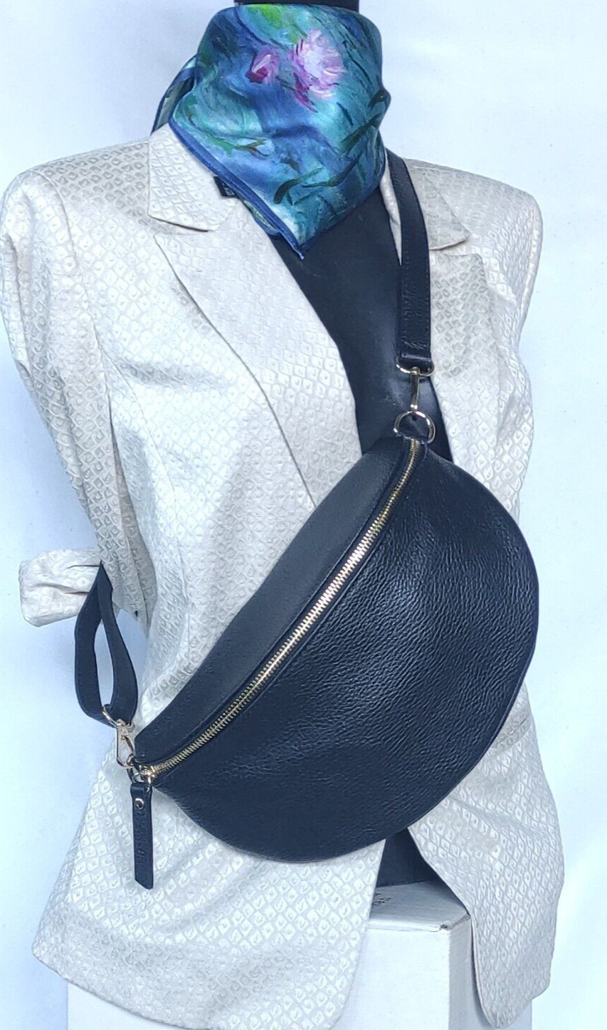 Borsa donna in vera pelle monospalla foto 4