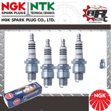 4 Pack NEW GENUINE NGK IRIDIUM IX SPARK PLUGS BR6HIX Stock No. 3419 Trade Price