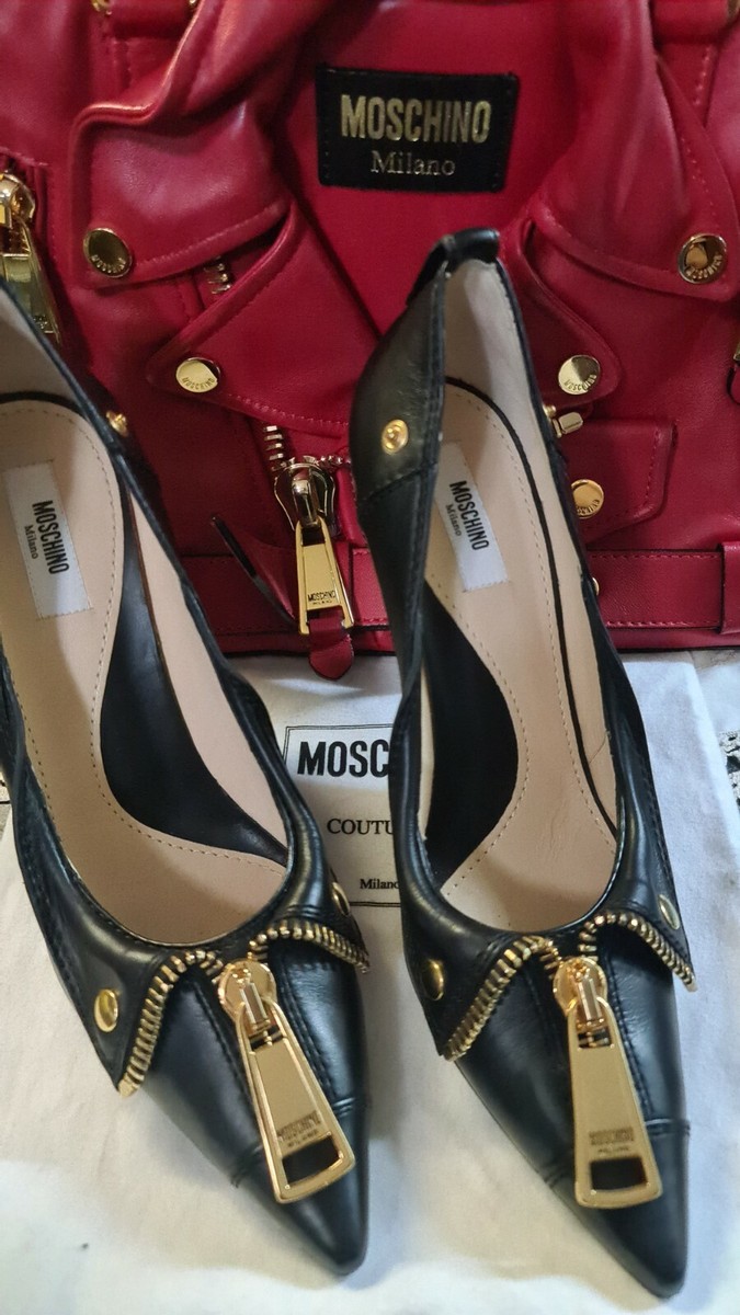 Moschino Biker Pumps 4