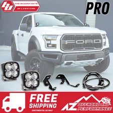 BAJA DESIGNS A-Pillar Squadron Pro LED Light Kit for 2017-2020 Ford F150 Raptor