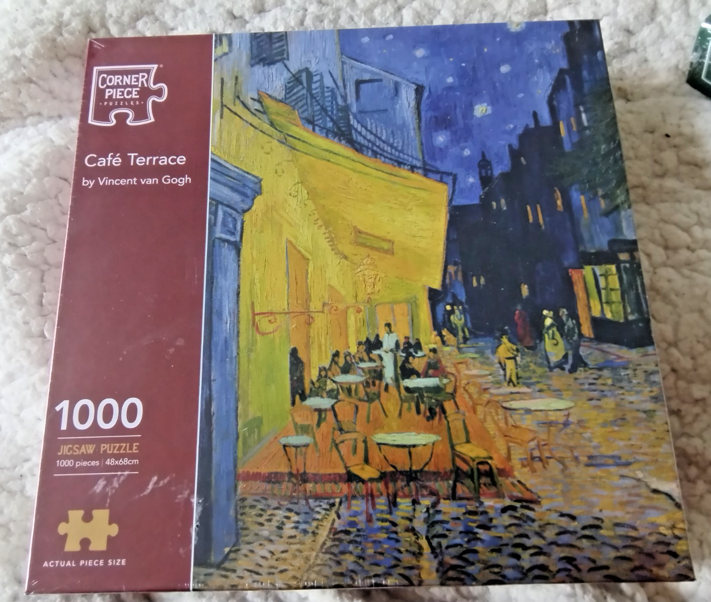 corner piece cafe terrace 1000 new & sealed vincent van gogh jigsaw puzzle