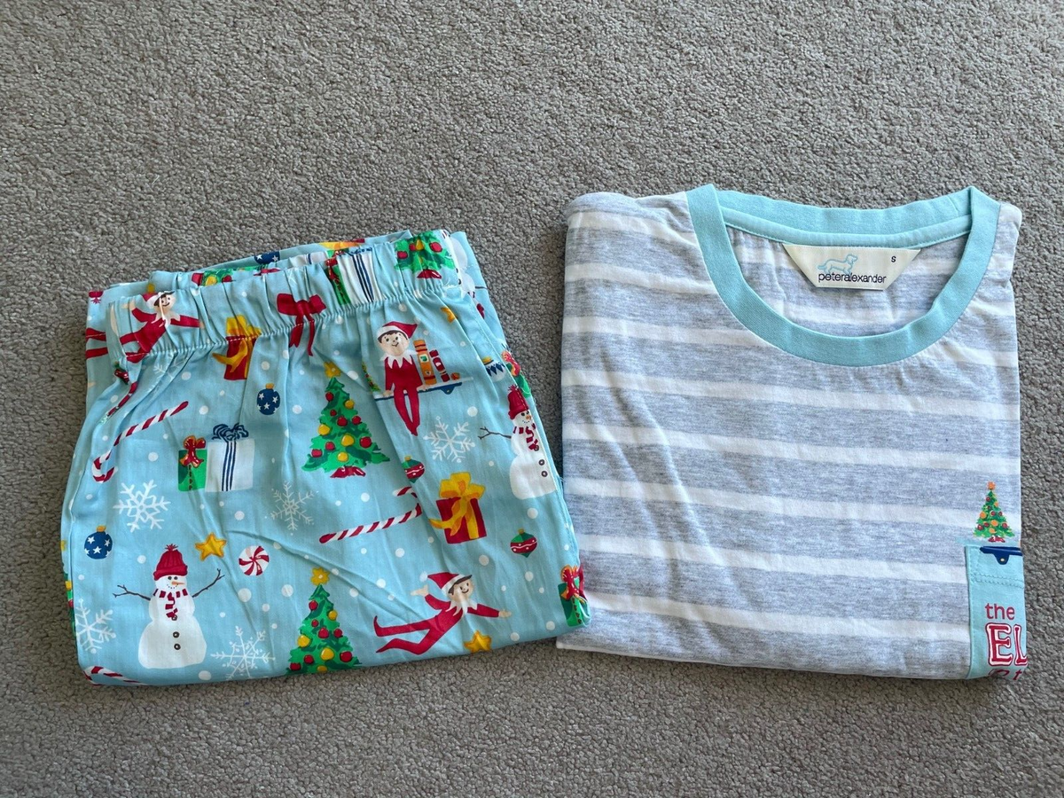New Peter Alexander Men's Pyjama Set Sets Top T-Shirt Shorts S