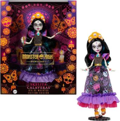 Monster High Howliday Skelita Calaveras Dia De Muertos Collectible Doll NIB