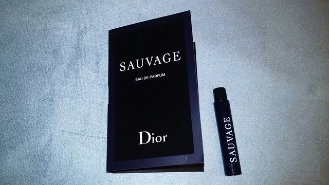 dior sauvage sample