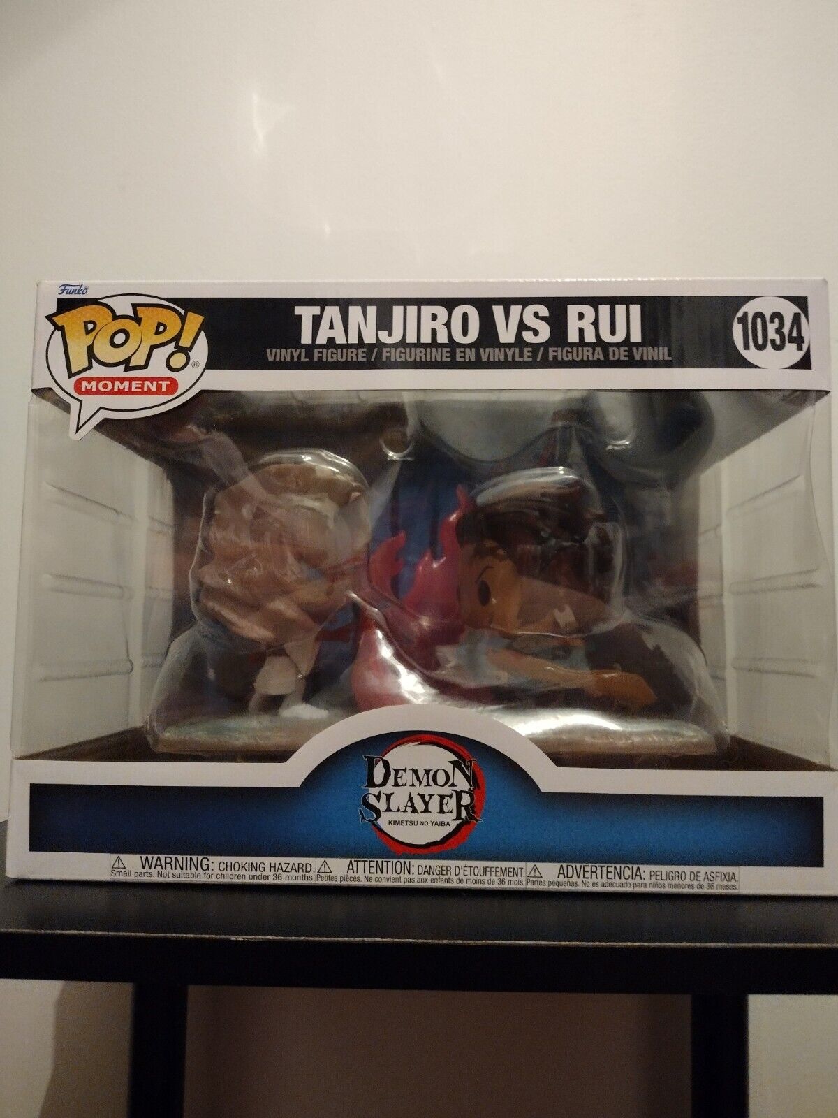 Funko Pop Demon Slayer Tanjiro vs Rui 1034 - Início