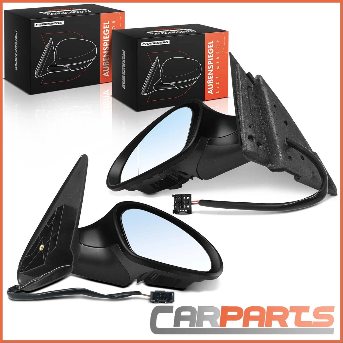 Copertura Specchietti Set Sinistra Destra Primer per Opel Vectra C