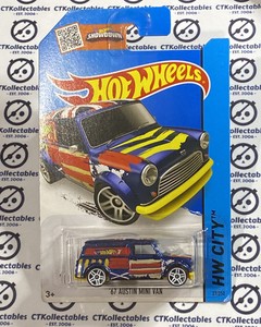 hot wheels 67 austin mini van