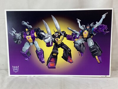 G1 Transformers Decepticon Insecticons Team Poster 11x17 Box Art Grid FREESHIP
