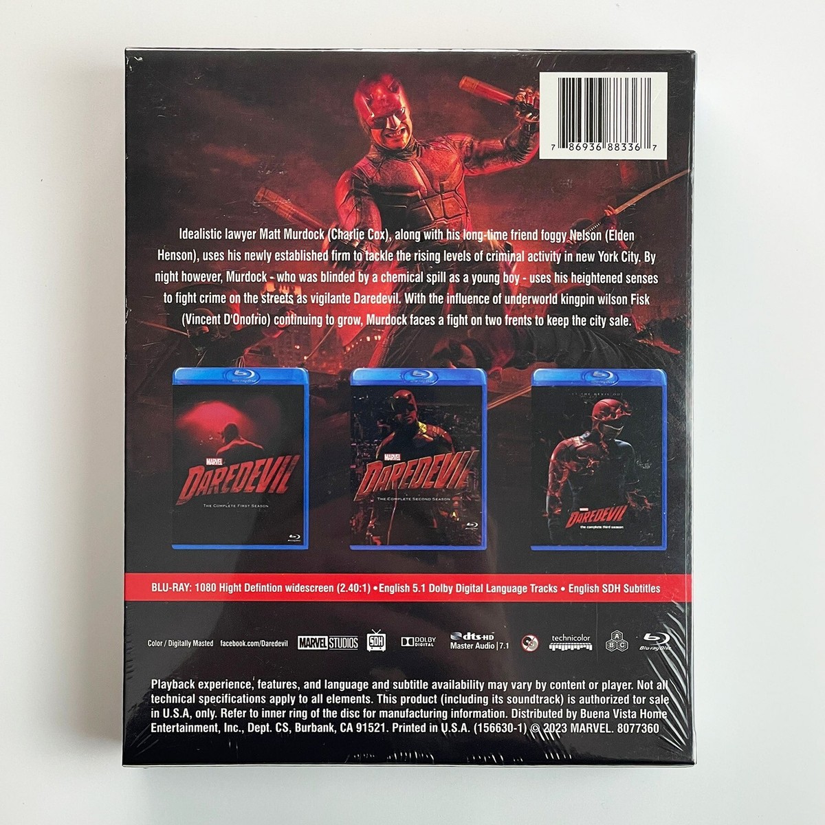 マーベル/デアデビル シーズン1 COMPLETE BOX [Blu-ray] Amazon.co.jp: マーベル/デアデビル シーズン1 COMPLETE BOX