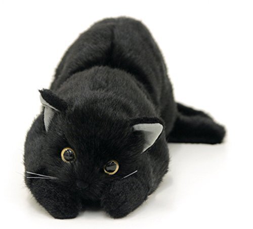 Dousin Black Cat L 22.9in Realistic Plush doll / Series: Black Cat Size L - Picture 1 of 2