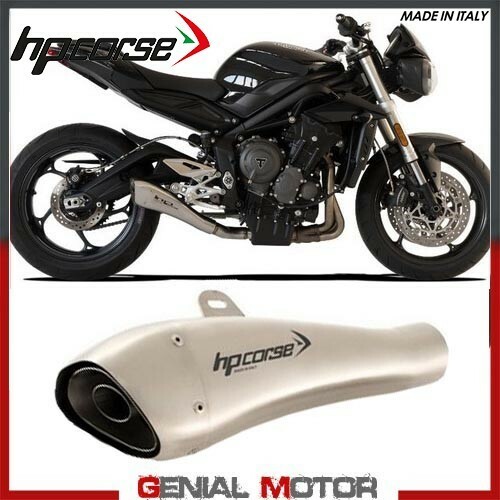 POT D'ECHAPPEMENT HP Corse Hydroform Satin 2X1 Ducati Diavel 2012 12