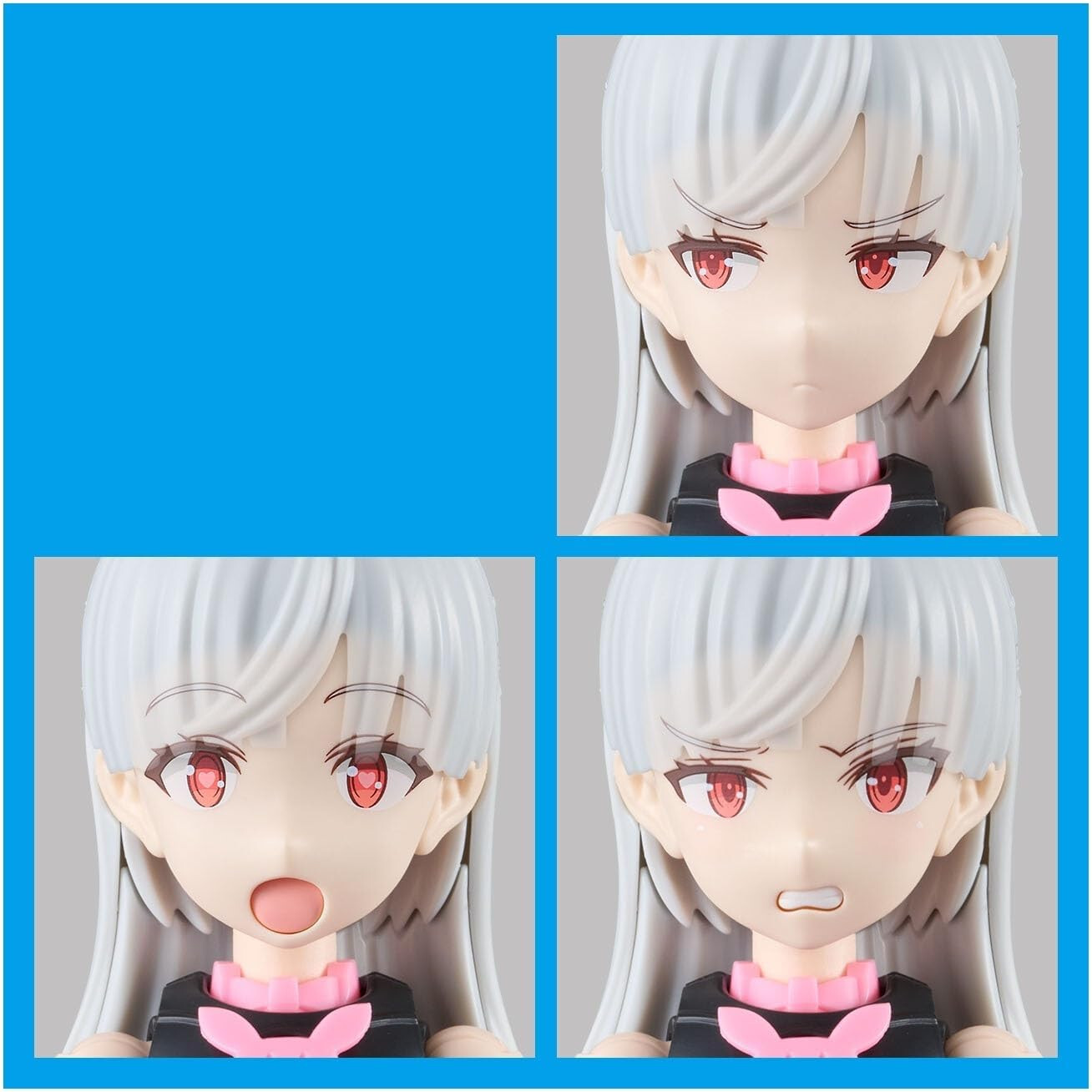 НАБОР ДЛЯ ВЫРАЖЕНИЯ ЛИЦА BANDAI 30MS OPTION FACE PARTS 8 МОДЕЛЕЙ ЦВЕТ B 9490₽