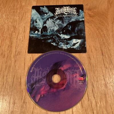 Alghazanth   Thy Aeons Envenomed Sanity CD Finnish promo dimmu borgir catamenia