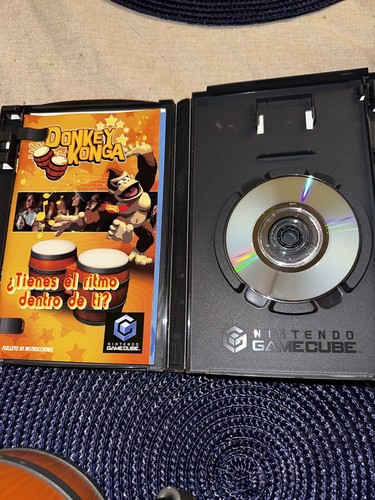 Donkey Konga (Nintendo GameCube, 2005) With DK Bongos- TESTED and WORKING - Picture 5 of 6