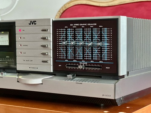 JVC JR-S501 BIG MONSTER VINTAGE STEREO RECIEVER AMPLIFIER - SERVICED - UK ONLY - Picture 9 of 16