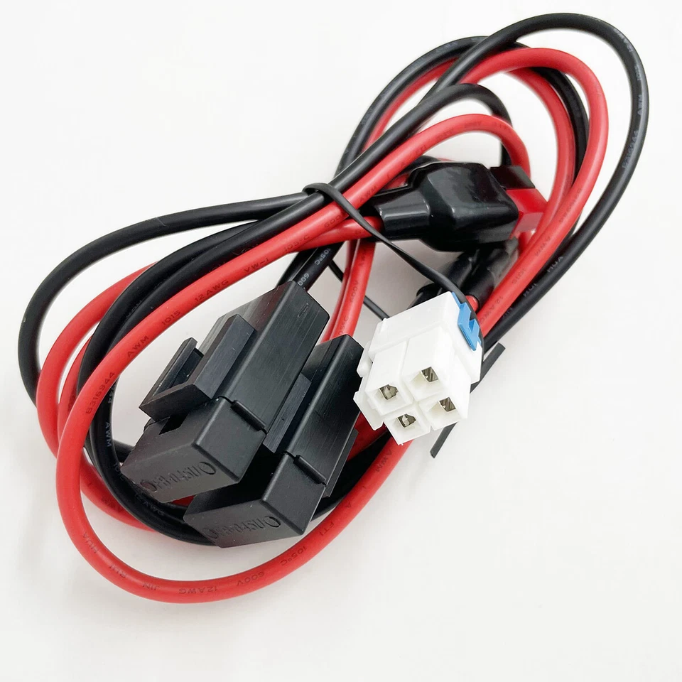 4 pin12AWG DC Power Cord FOR ICOM IC-7100, IC-7300, IC-9700 IC-7000 IC7600 Radio - Image 4 of 4