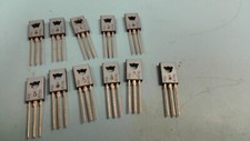 ( 11 PCS ) MOTOROLA JE170  MJE170 TRANSISTOR SEMICONDUCTOR NPN POLARITY