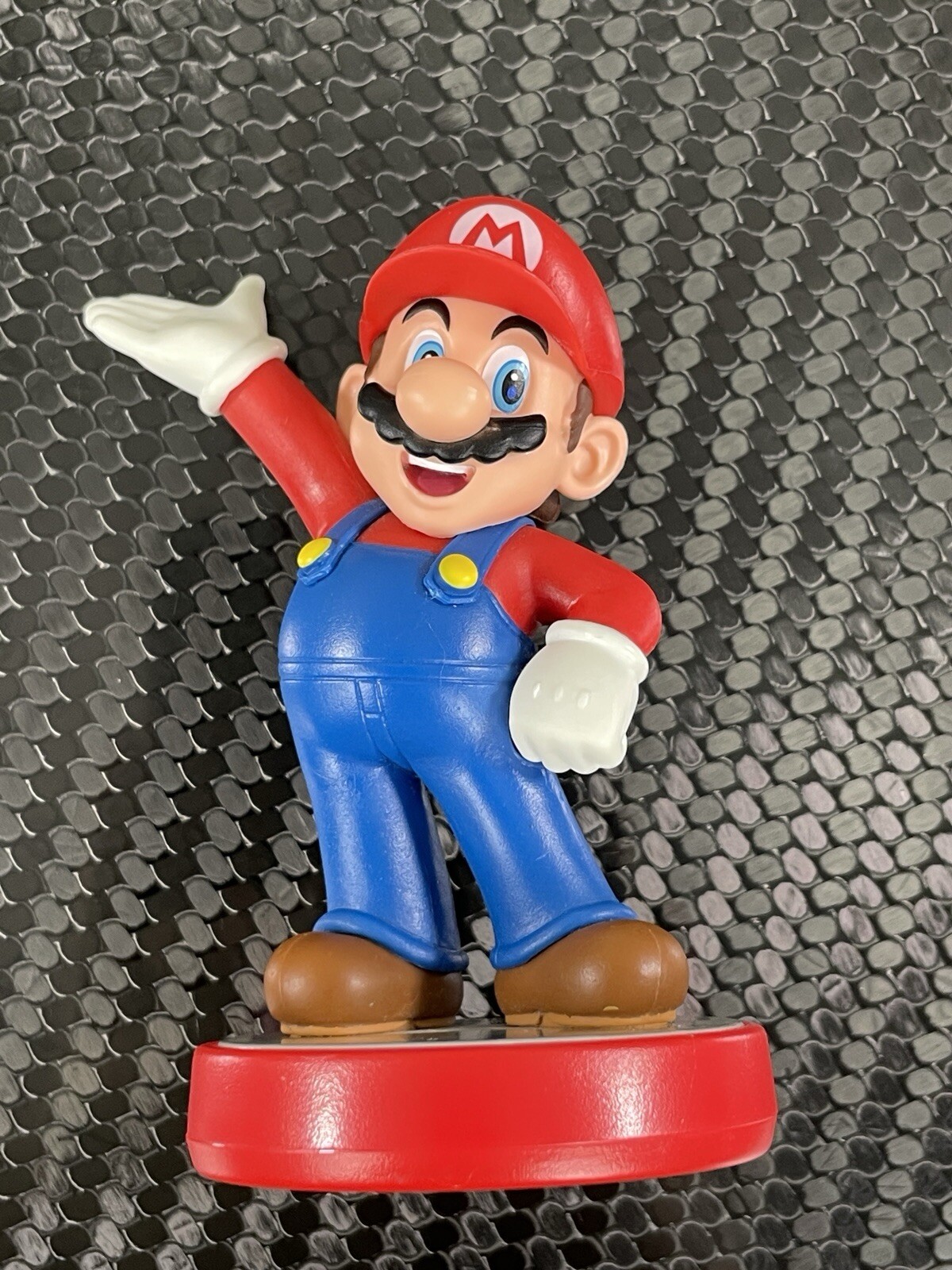Nintendo Super Mario Luigi Amiibo Figures Red Base set Lot Of 2 Bundle Pair 🔥