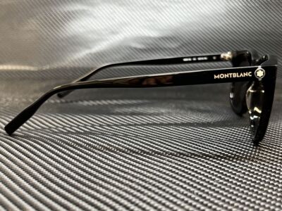 MONT BLANC MB0013S 001 Black Men display picture 1