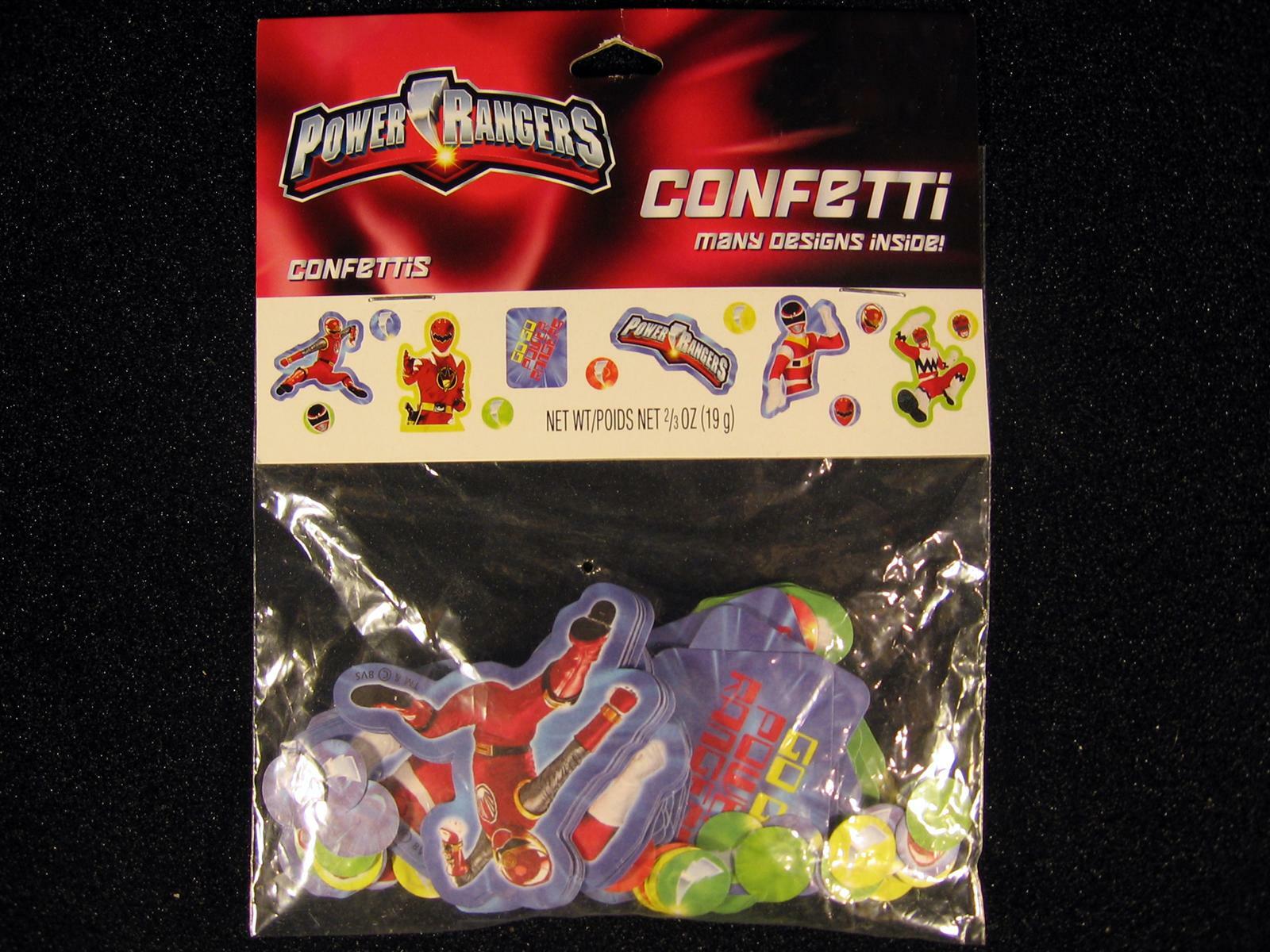 Power Rangers Mystic Force 4 Bags CONFETTI Birthday Party Supplies