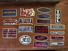 Set of 18 Rock N Roll stickers from 1998. New. 1 of each.