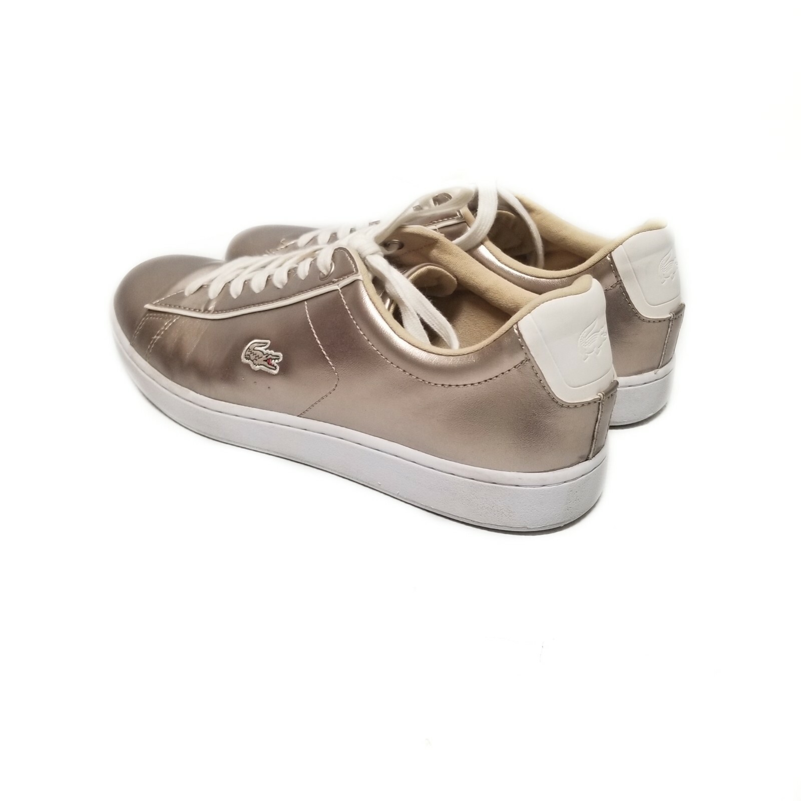 LACOSTE Womens Metallic Metallic Metallic pink gold Fashion Sneakers Trainers Flats Size 9 4c7d72 LACOSTE Womens Metallic Metallic Metallic pink gold Fashion Sneakers Trainers Flats Size 9 4c7d72