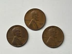 1941 P,D,S - Lincoln Cents. Lot Of 3, Average Circulated - Free Shipping #2