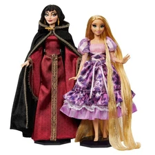 Disney’s Tangled Rapunzel & Mother Gothel Doll Set Mattel Creations Shipper Box