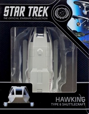 STAR TREK EAGLEMOSS RAUMSCHIFF COLLECTION SHUTTLE TYPE 6 HAWKING (XL VERSION)