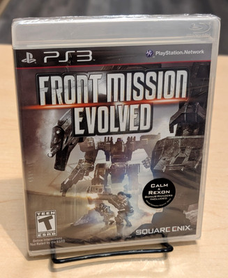 Front Mission Evolved (Sony PlayStation 3, 2010) BRAND NEW, SEALED!