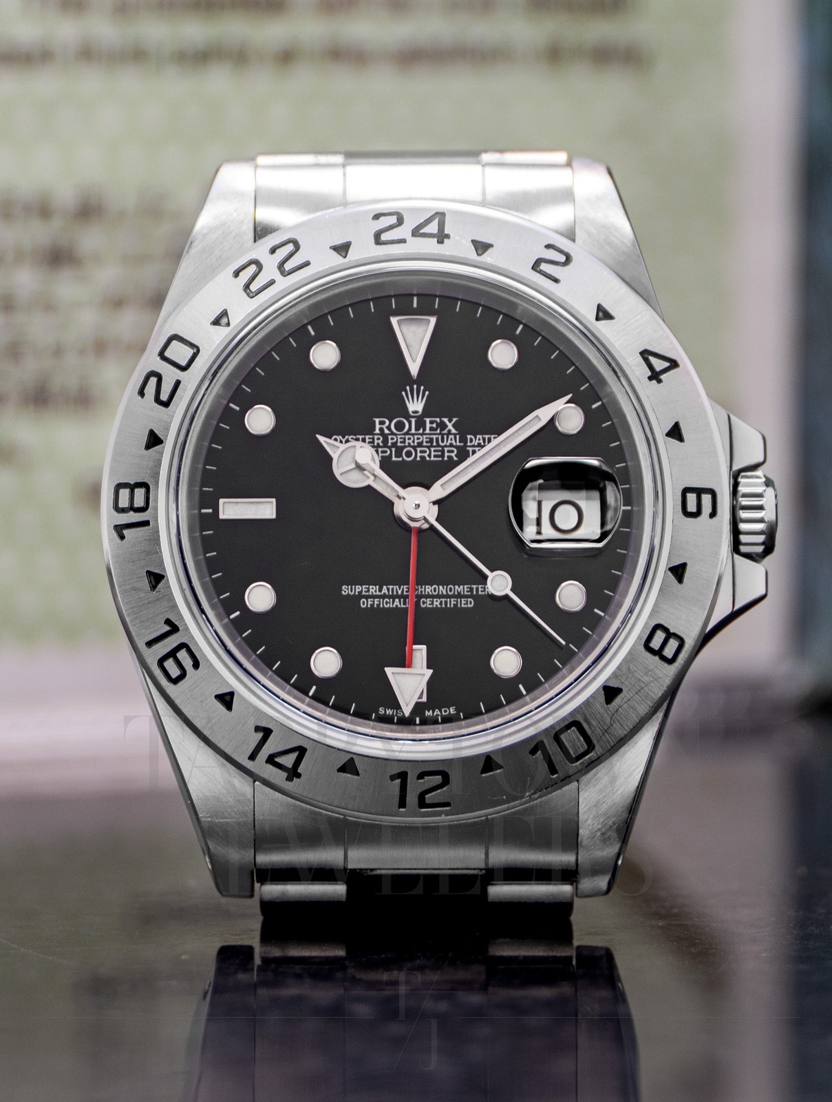 Explorer II 16570 Stainless Steel Men's Watch with Date Function