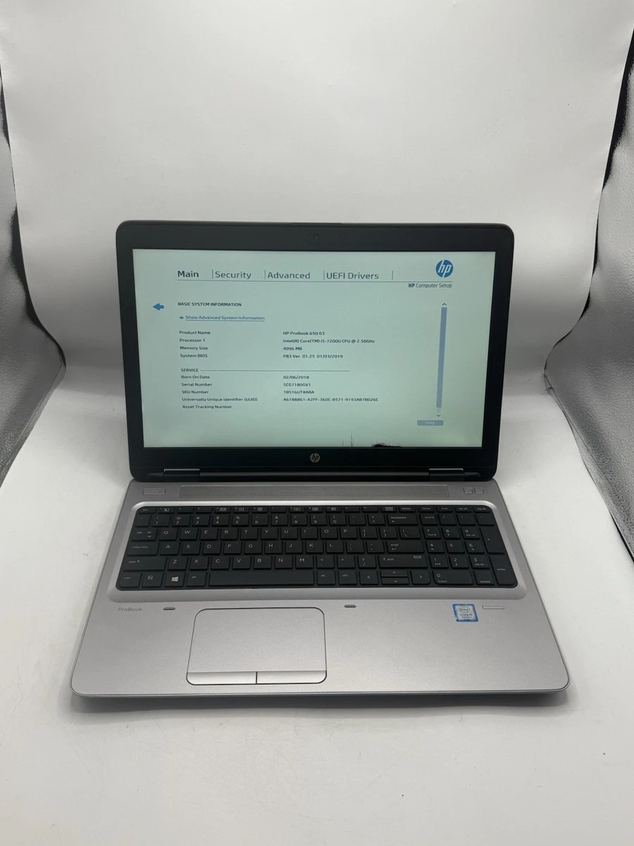 HP ProBook Intel Core i5 7th Gen. PC Laptops & Netbooks for Sale