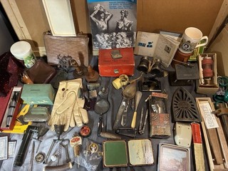 Large Selection Of Vintage Household Clearance Items Sold As A Car Boot Joblot