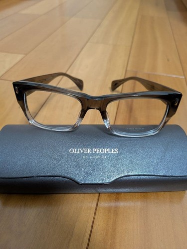 OLIVER PEOPLES Deacon-P Glasses Gray Frame GRFD/S USED from JAPAN