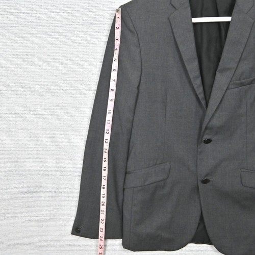 Rag & Bone Hand Tailored Formal Preppy Retro 100% Wool Grey Blazer 38S Made USA - Picture 23 of 24
