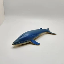 Baby Blue Whale Plastic Toy Marine Animal 6.5" Unbranded