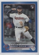 2022 Topps Chrome Update Rookie Debut Blue Refractor 10/199 Gabriel Arias 13sp