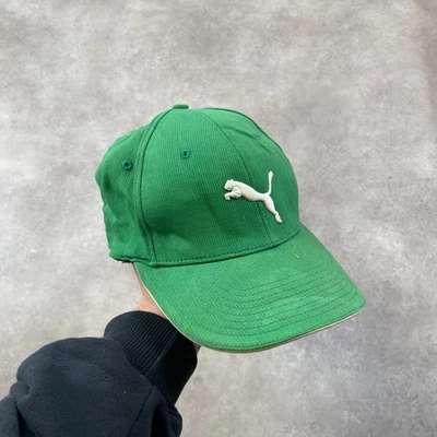 Casquette de baseball Puma homme grand logo à bretelles réglable vert - Photo 1/4