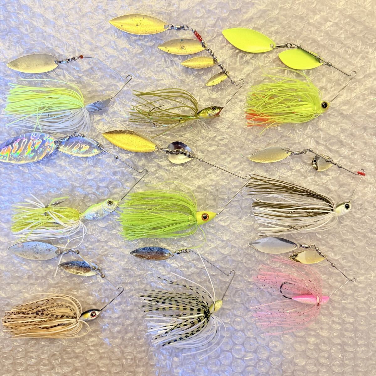 Spinnerbait Buzzbait Set of 9 Lure Set ②3 - Image 2