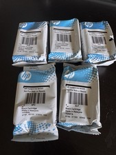 New Genuine HP 64 Tri Color Ink Cartridge 3 and black 2 64/303 see pics