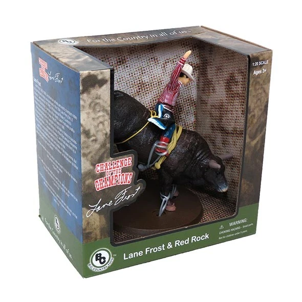 Big Country Toys 1/20 Lane Frost and Red Rock Set 438 - Image 4 of 4