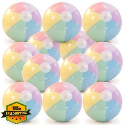MiniInflat Beach Balls Bulk 16 Inch