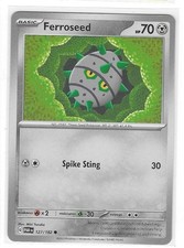 Ferroseed 127/182 Common Paradox Rift Pokemon Near Mint