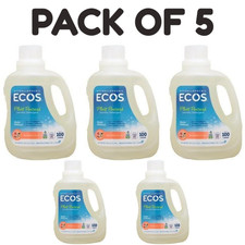 ECOS Laundry Detergent – Magnolia & Lily – 100 fl oz – Pack of 5 0.18 per gallon